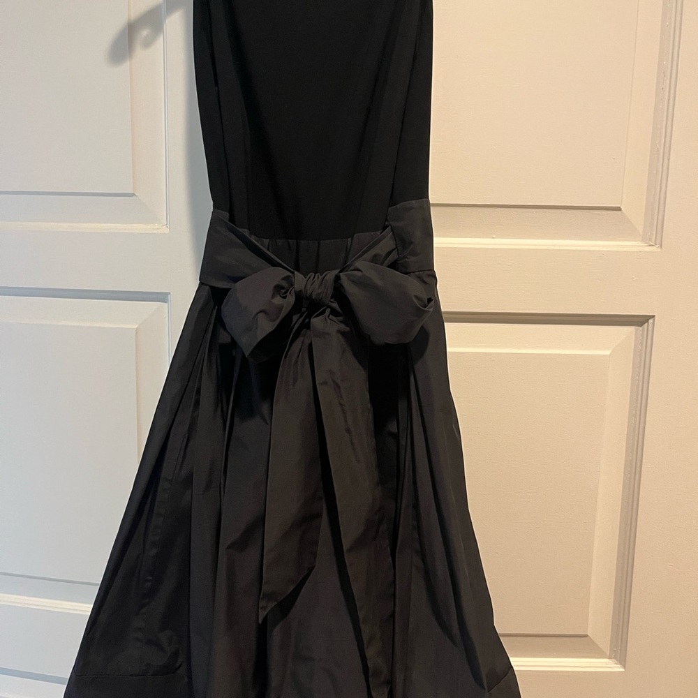 Ralph Lauren Black Strapless Fit and Flare Cocktail Dress